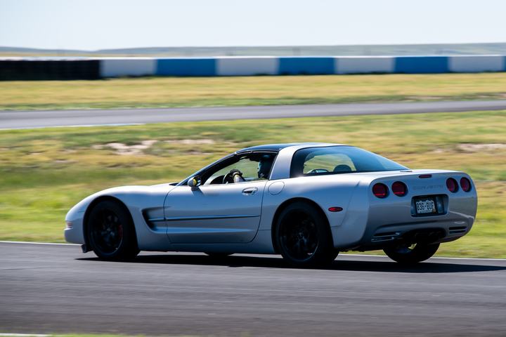 Silver Corvette - C6